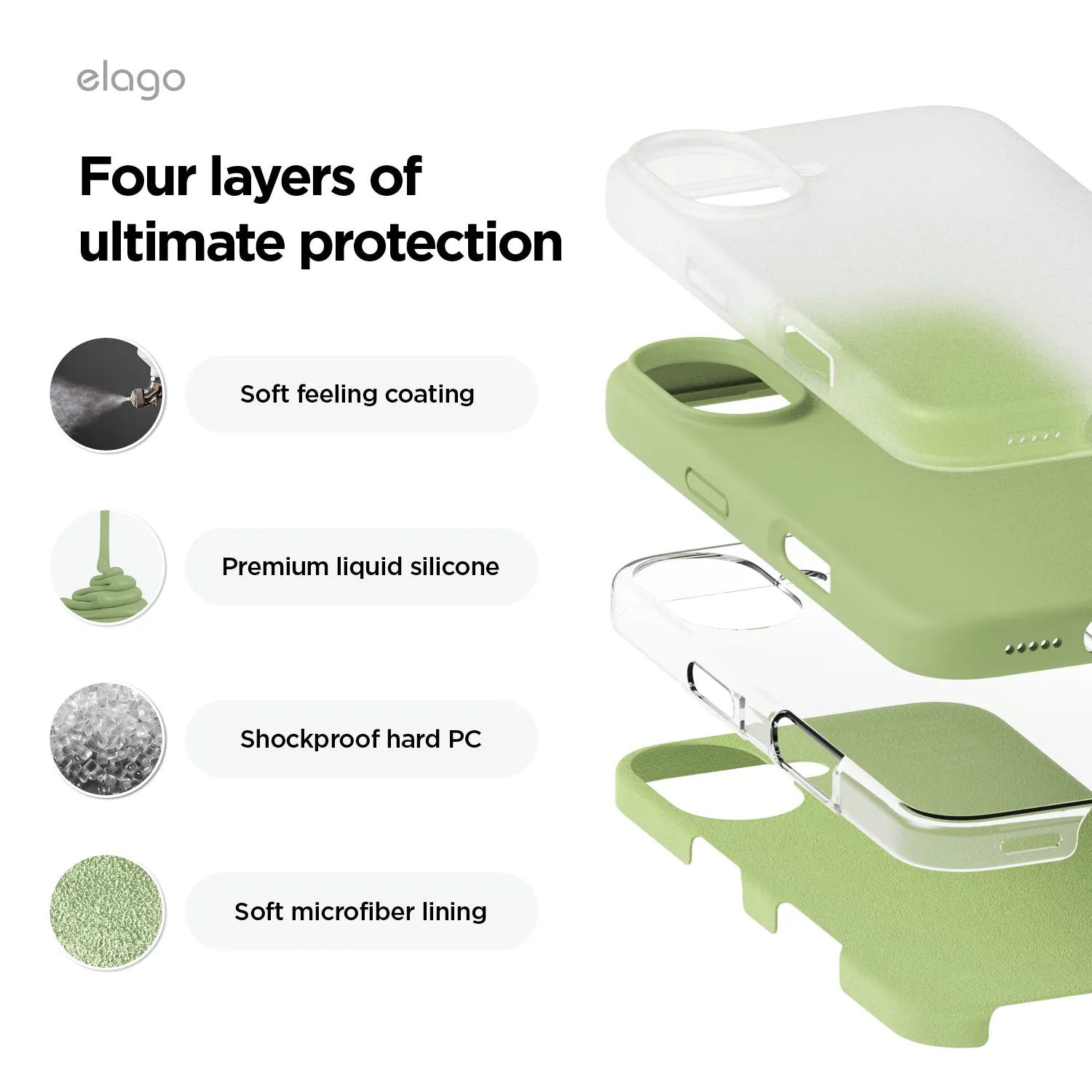 Flash Sale Premium Silicone Case [37 Colors]  Ends Soon!