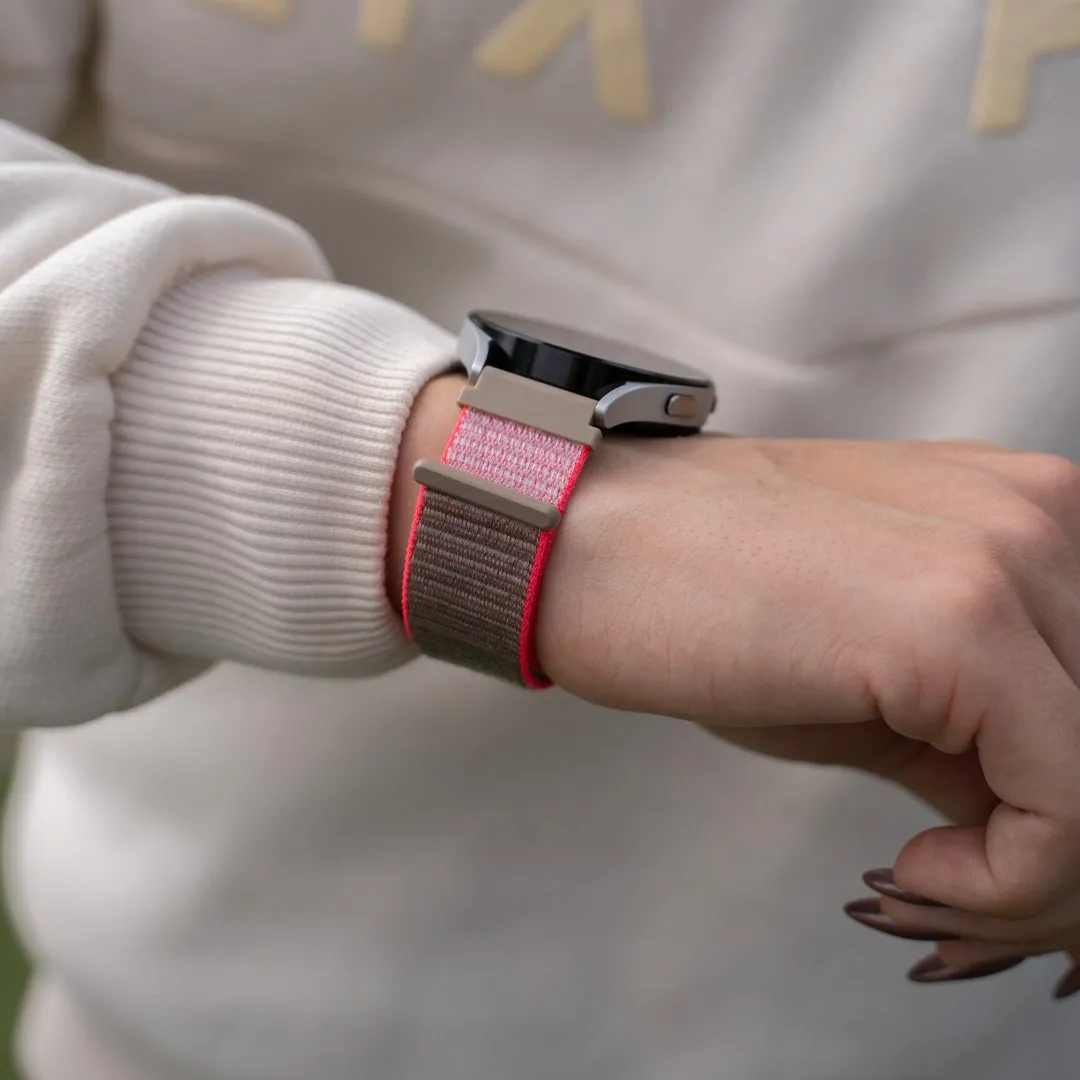 Flash Sale! Redmi Watch 5 Active Nylon Strap (Neon Pink)  Ends Soon!