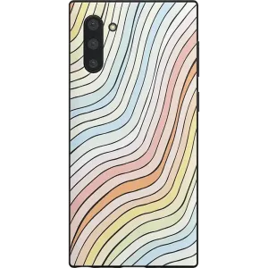 Flash Sale Ride The Wave | Pastel Rainbow Lined Samsung Case  Dont Miss Out!