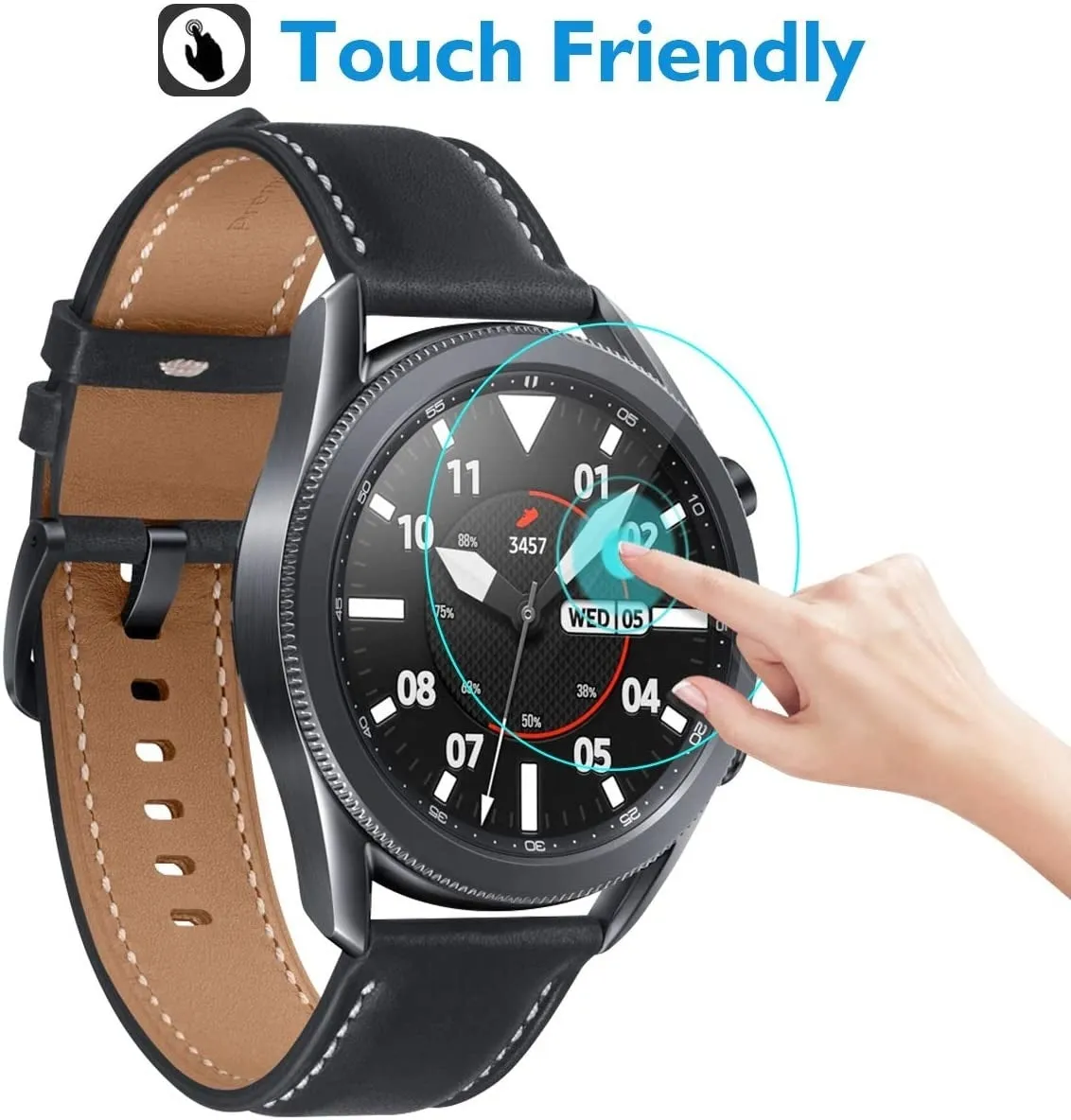 Flash Sale Samsung Galaxy Watch 3 45mm tempered glass  Last Chance!