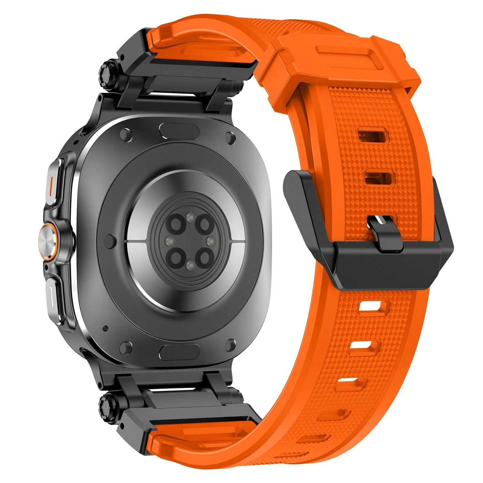 Flash Sale Samsung Galaxy Watch Ultra 'Explorer' TPU Strap (Orange with Black)  Almost Sold Out!