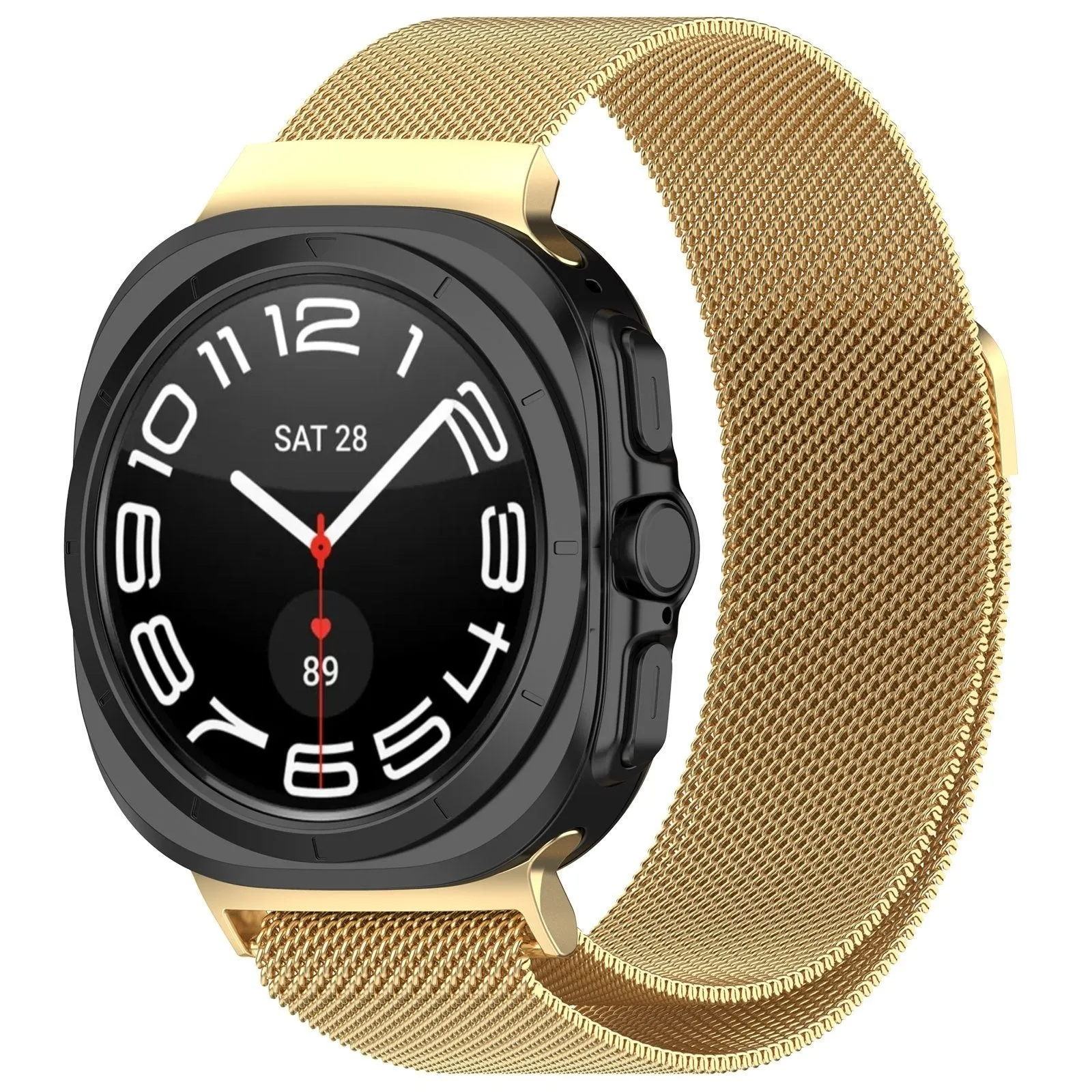 Flash Sale! Samsung Galaxy Watch Ultra Milanese Strap (Gold)  Last Chance!