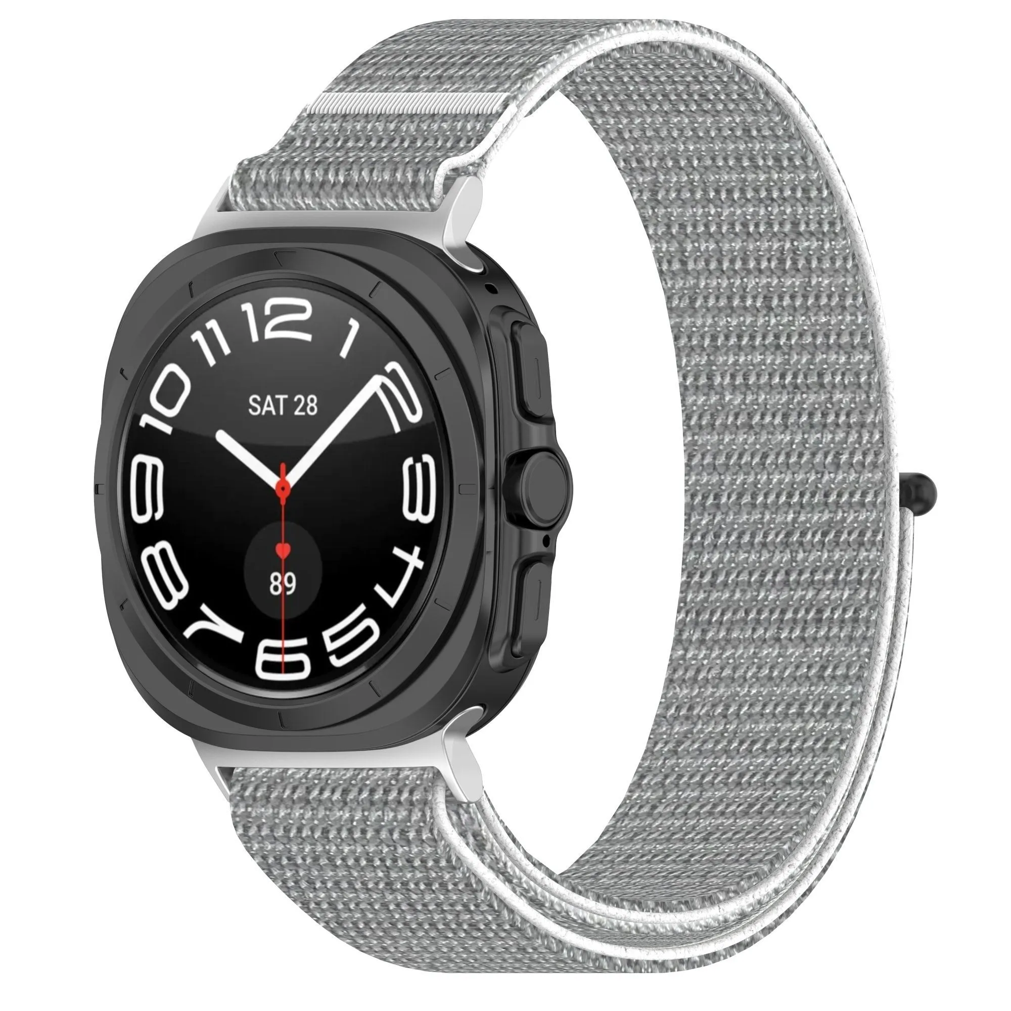 Flash Sale Samsung Galaxy Watch Ultra Nylon Strap (Seashell)  Going Fast!