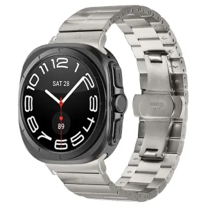 Flash Sale Samsung Galaxy Watch Ultra Premium Metal Strap (Titanium)  Limited Release!