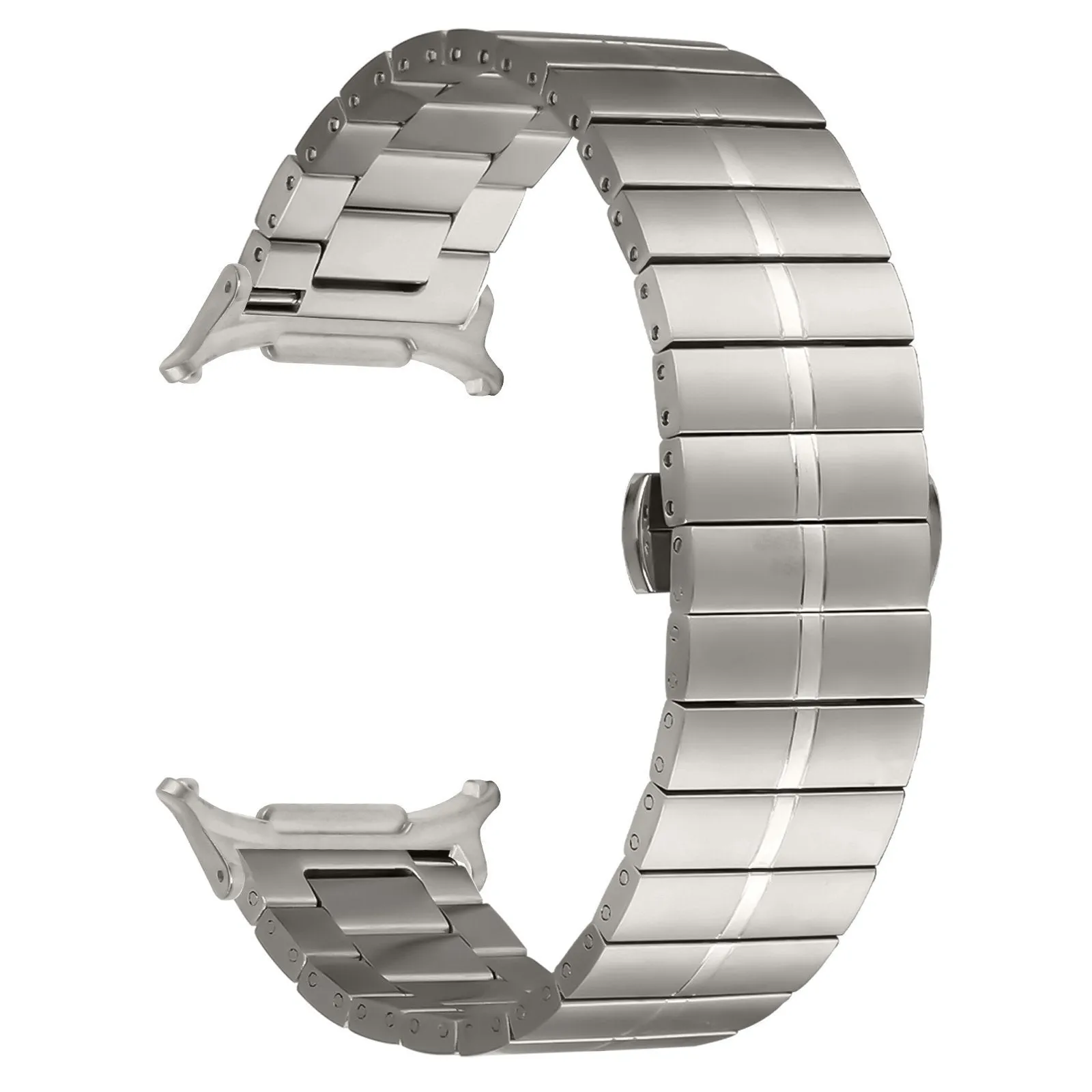 Flash Sale Samsung Galaxy Watch Ultra Premium Metal Strap (Titanium)  Limited Release!