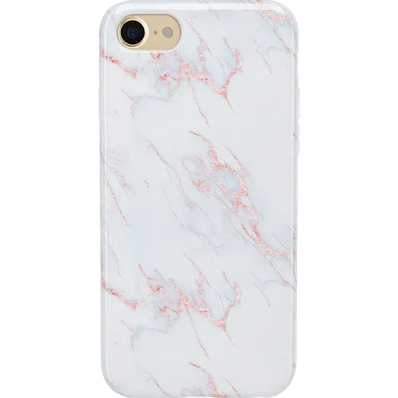 Flash Sale Subtle Blush | White and Pink Marble Case  Today Only!