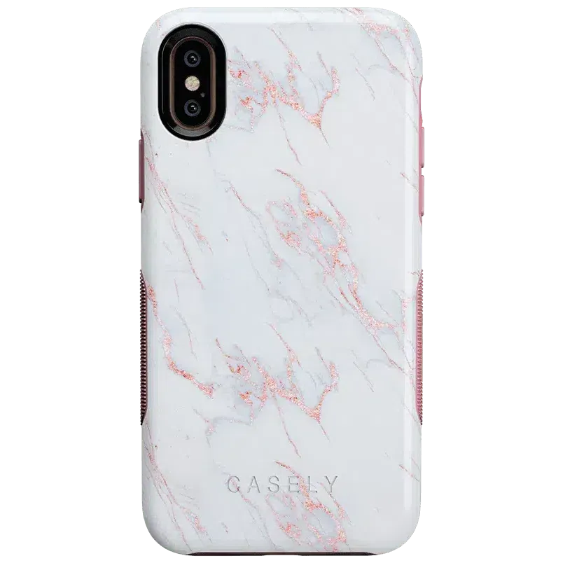 Flash Sale Subtle Blush | White and Pink Marble Case  Today Only!