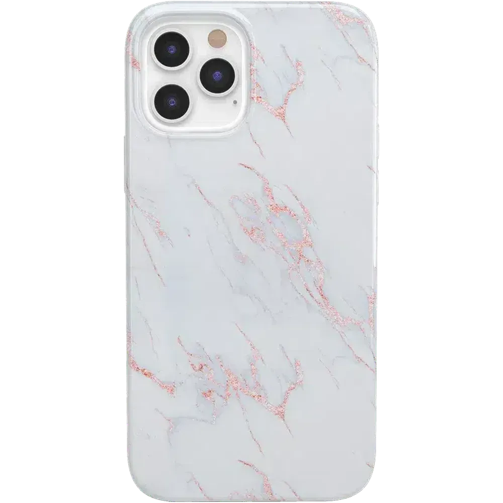 Flash Sale Subtle Blush | White and Pink Marble Case  Today Only!