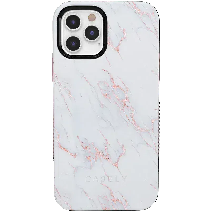 Flash Sale Subtle Blush | White and Pink Marble Case  Today Only!