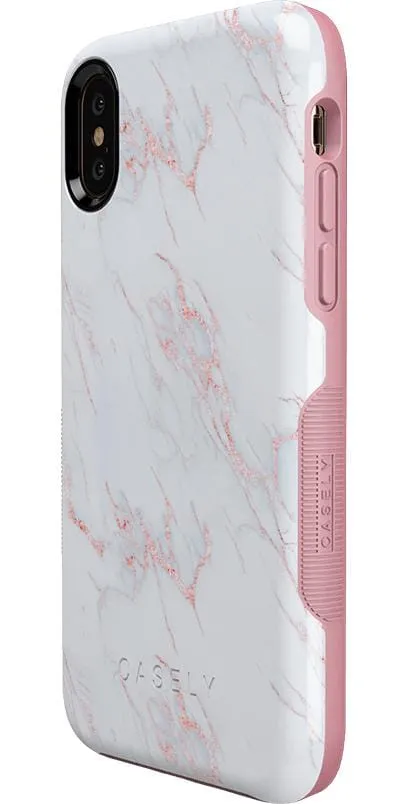 Flash Sale Subtle Blush | White and Pink Marble Case  Today Only!