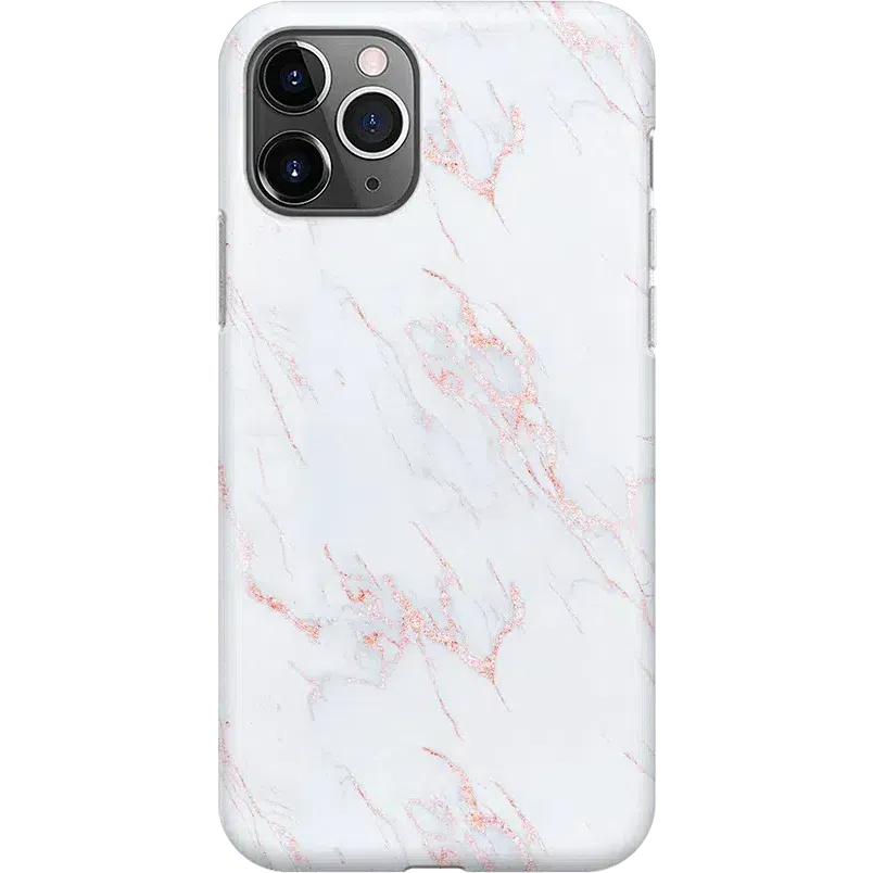 Flash Sale Subtle Blush | White and Pink Marble Case  Today Only!