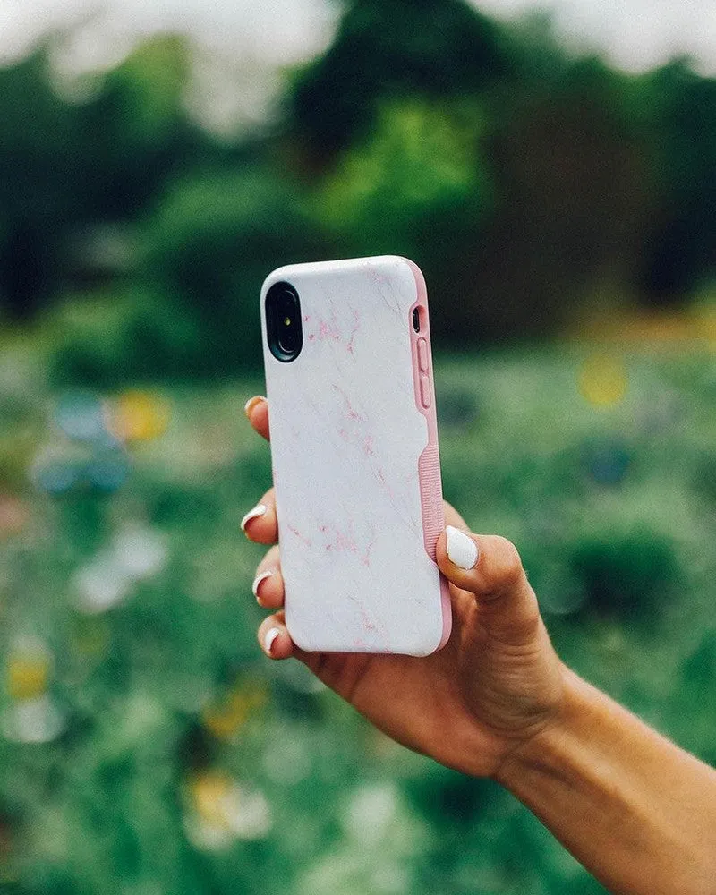 Flash Sale Subtle Blush | White and Pink Marble Case  Today Only!