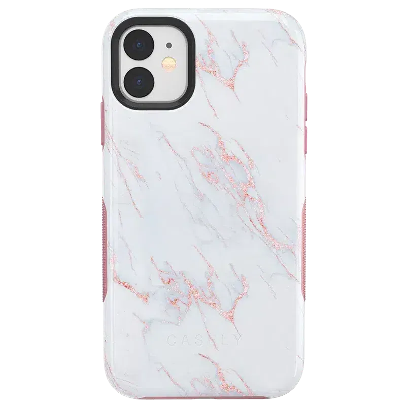 Flash Sale Subtle Blush | White and Pink Marble Case  Today Only!