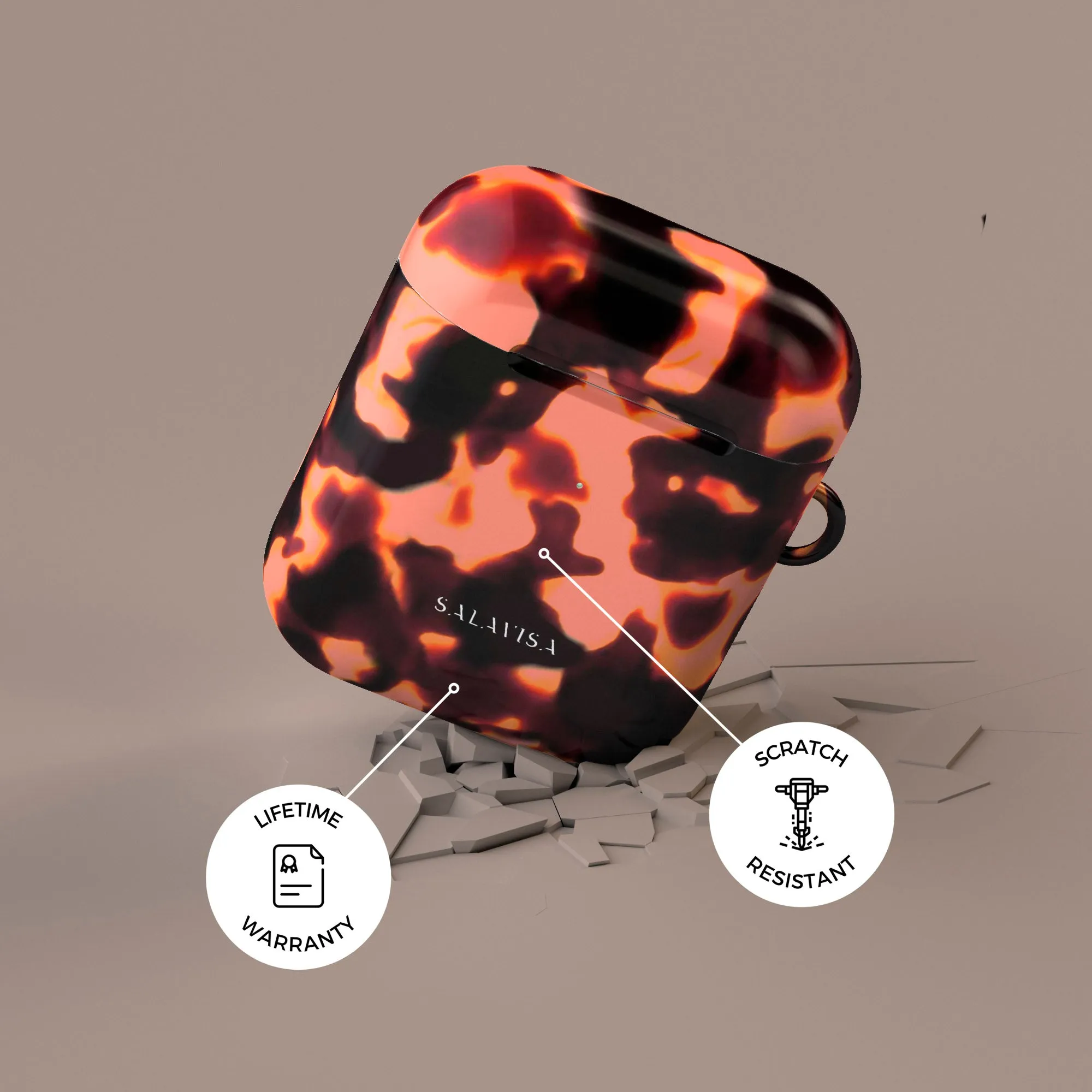 Flash Sale! Tortoise Red AirPods Case  Limited Release!