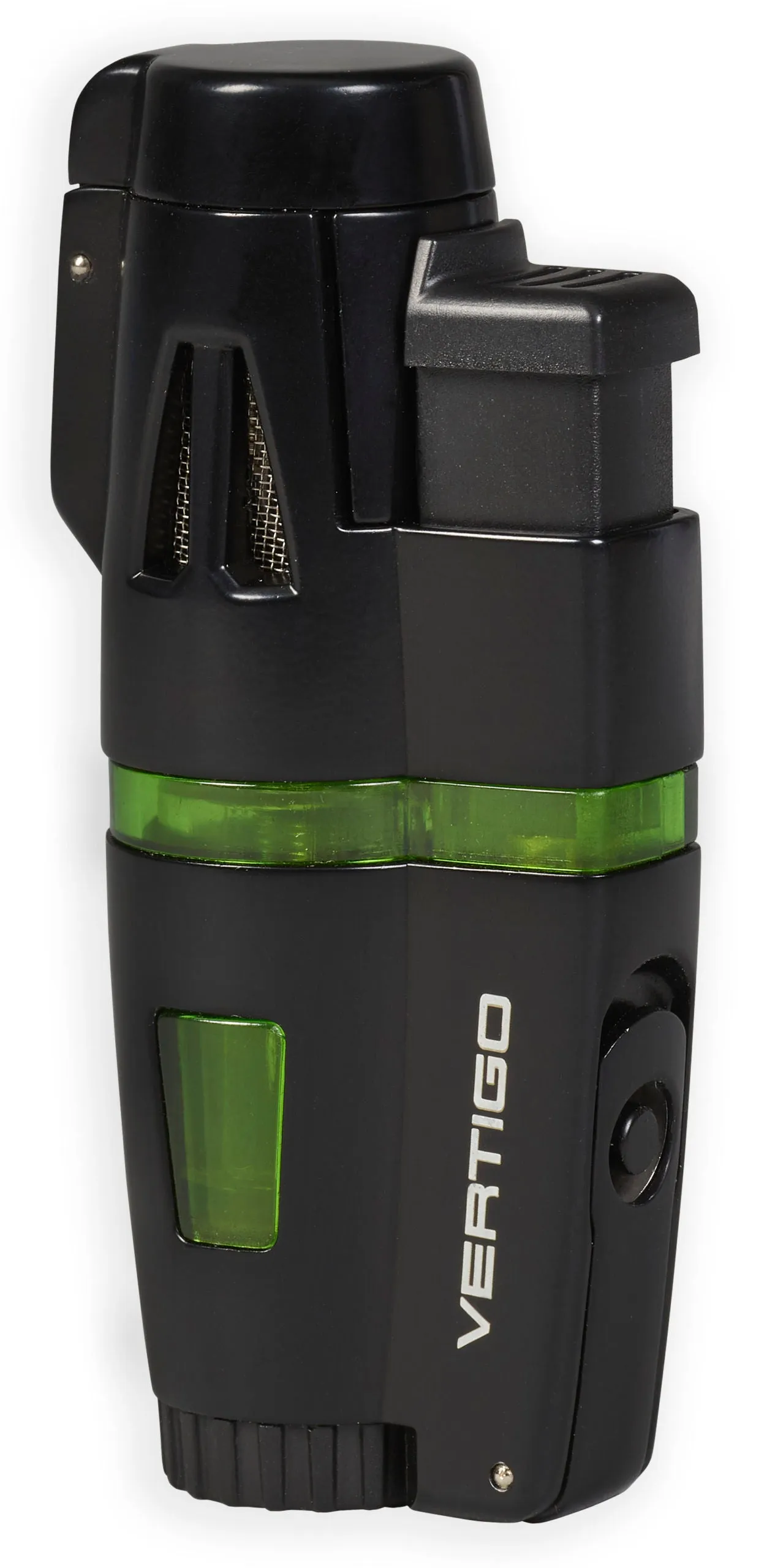 Flash Sale! Vertigo Crusher Triple Torch Flame Lighter w/ Cigar Punch  Ends Soon!