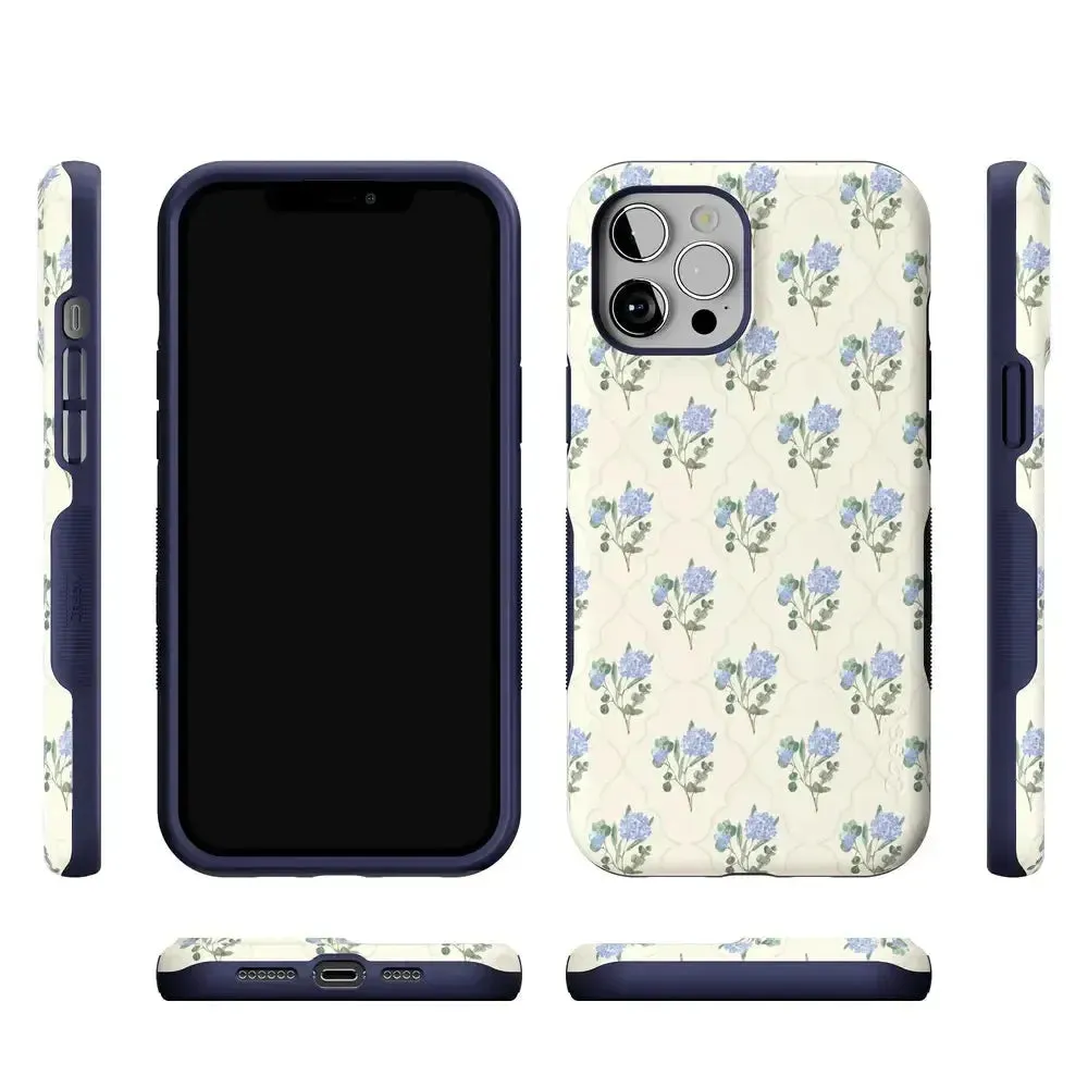 Flash Sale! Vintage Garden | Blue Hydrangea Case  Last Chance!