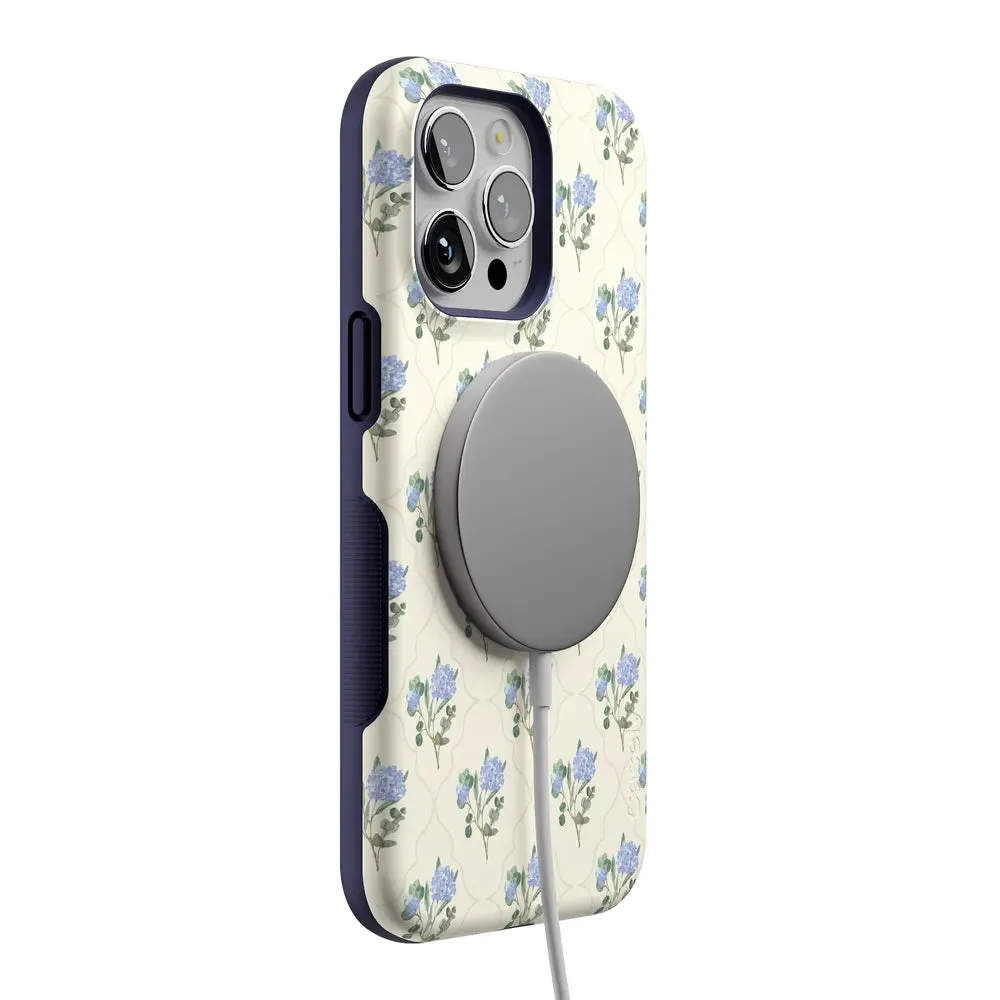 Flash Sale! Vintage Garden | Blue Hydrangea Case  Last Chance!