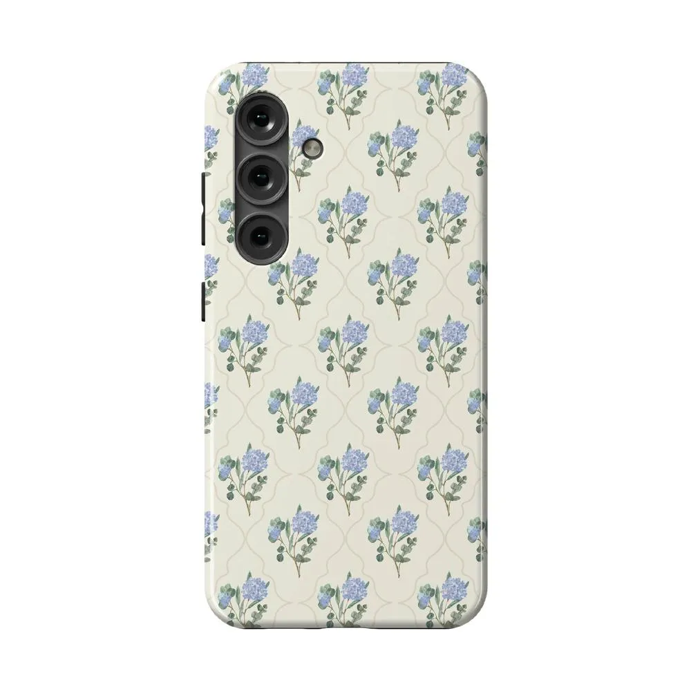 Flash Sale! Vintage Garden | Blue Hydrangea Case  Last Chance!