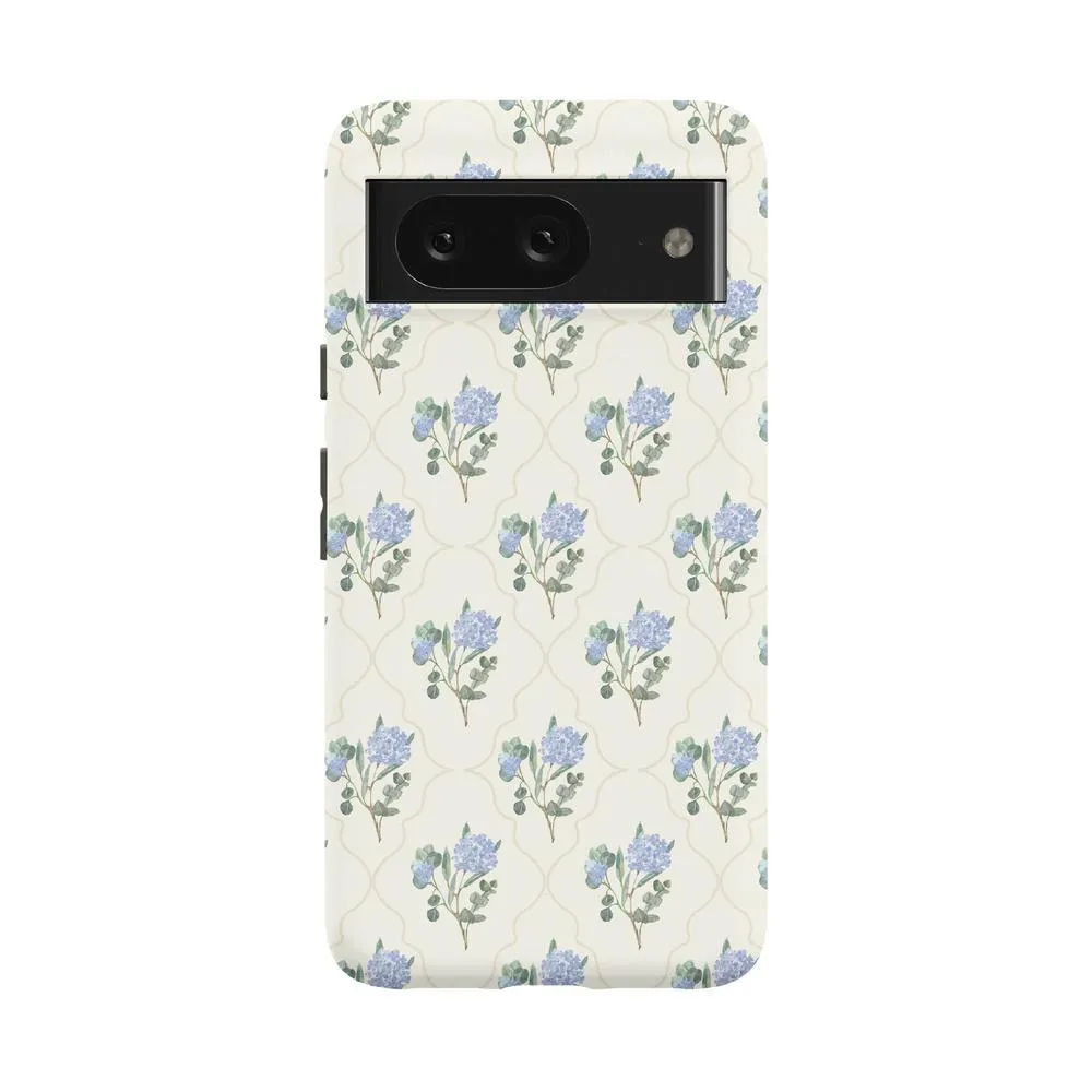 Flash Sale! Vintage Garden | Blue Hydrangea Case  Last Chance!