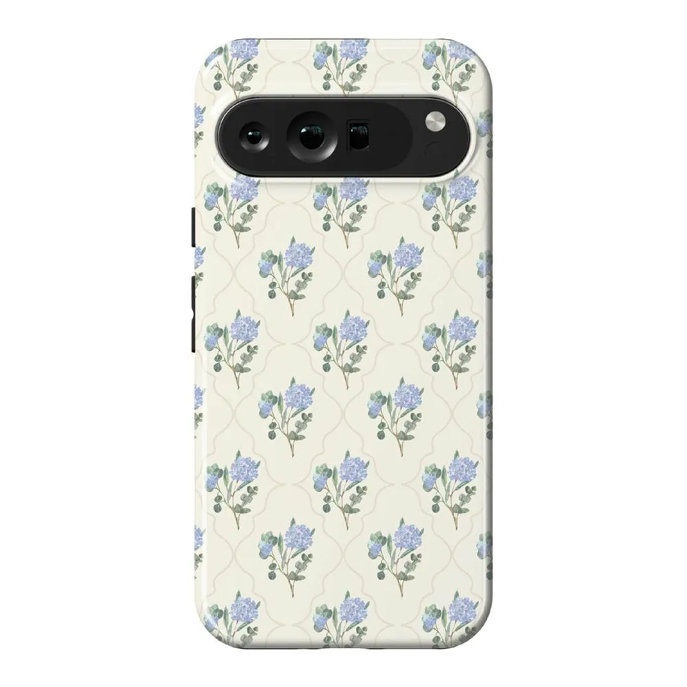 Flash Sale! Vintage Garden | Blue Hydrangea Case  Last Chance!