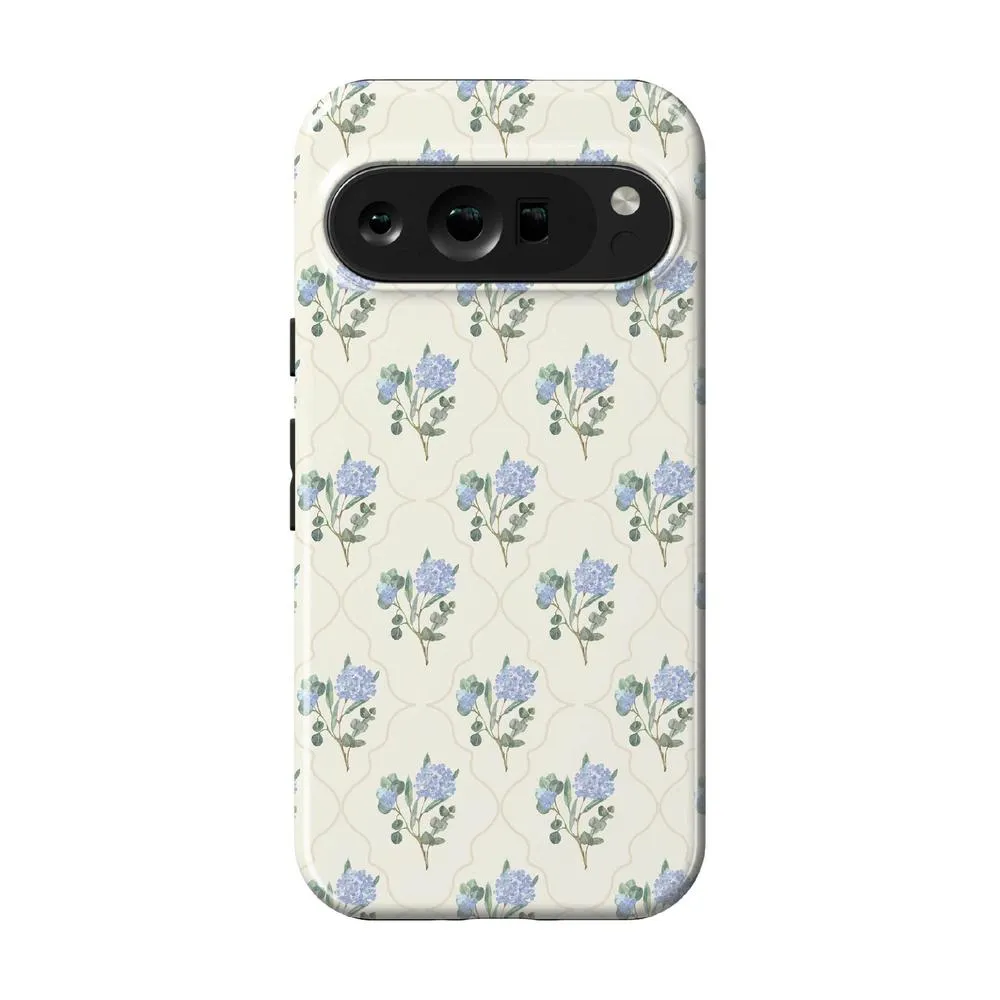 Flash Sale! Vintage Garden | Blue Hydrangea Case  Last Chance!
