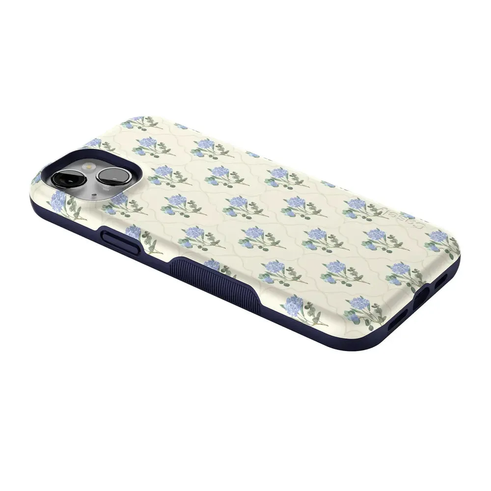 Flash Sale! Vintage Garden | Blue Hydrangea Case  Last Chance!