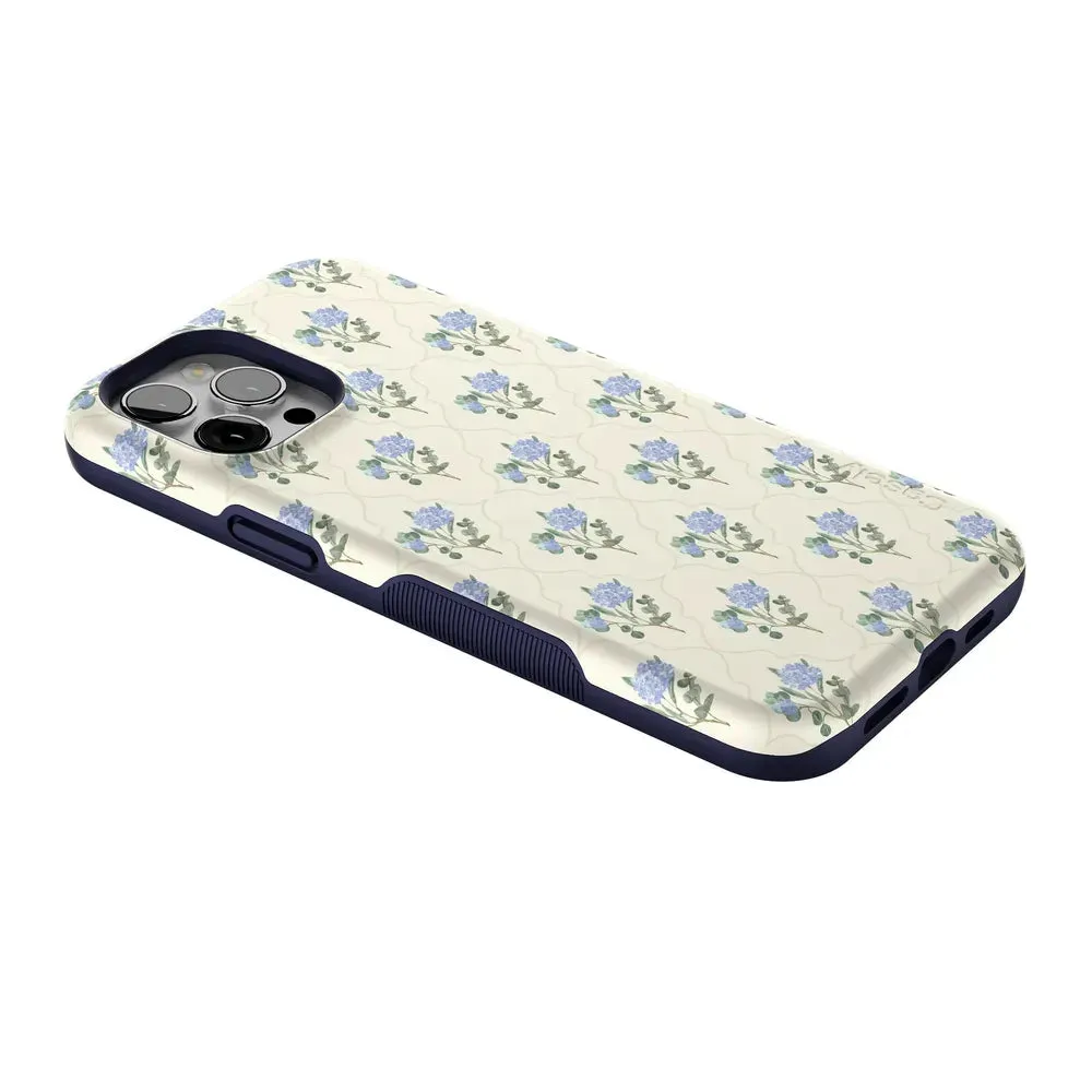 Flash Sale! Vintage Garden | Blue Hydrangea Case  Last Chance!