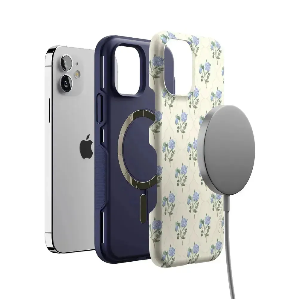 Flash Sale! Vintage Garden | Blue Hydrangea Case  Last Chance!