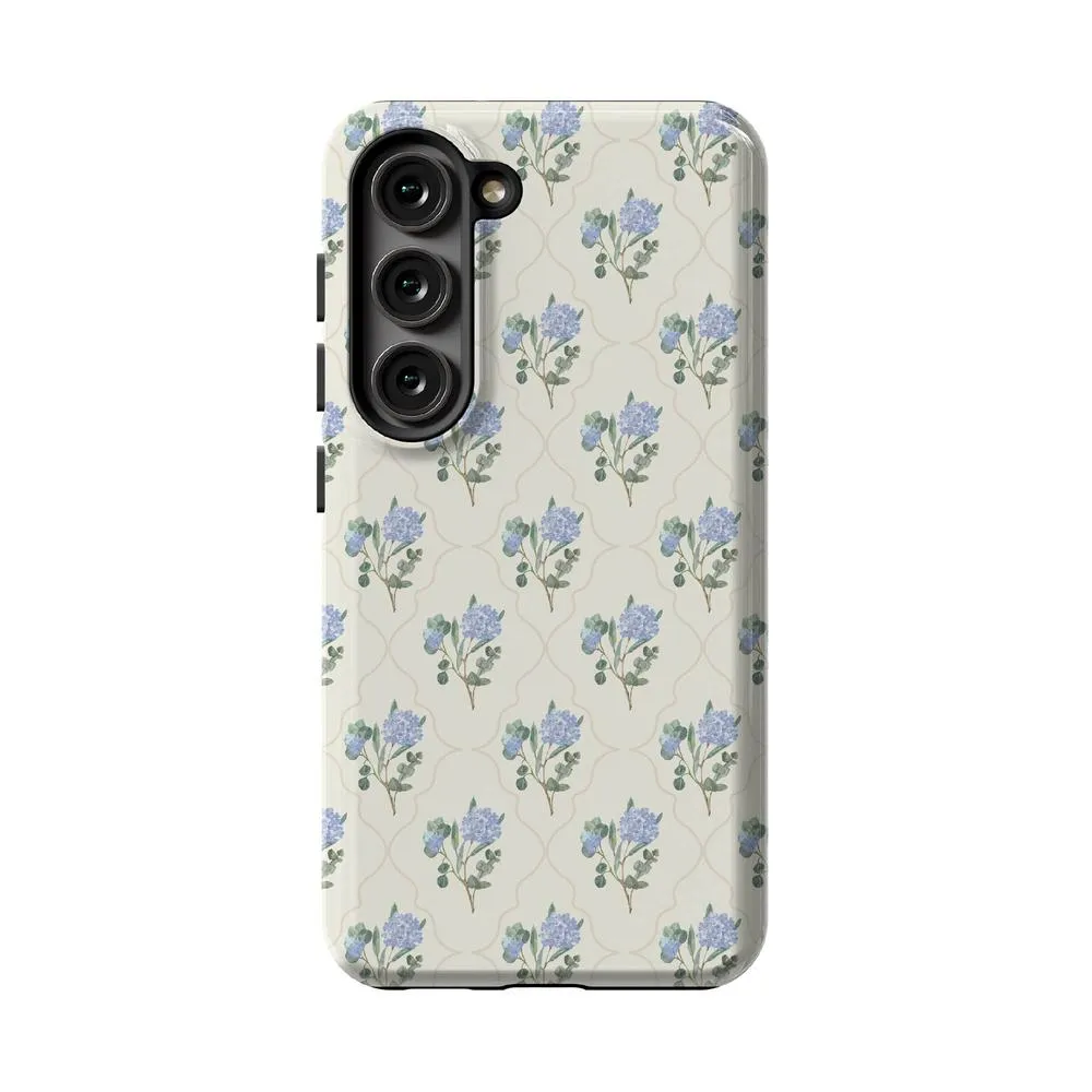 Flash Sale! Vintage Garden | Blue Hydrangea Case  Last Chance!