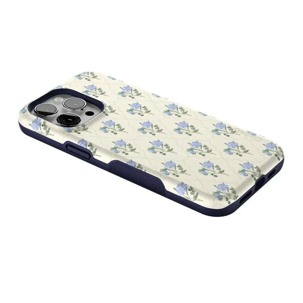 Flash Sale! Vintage Garden | Blue Hydrangea Case  Last Chance!