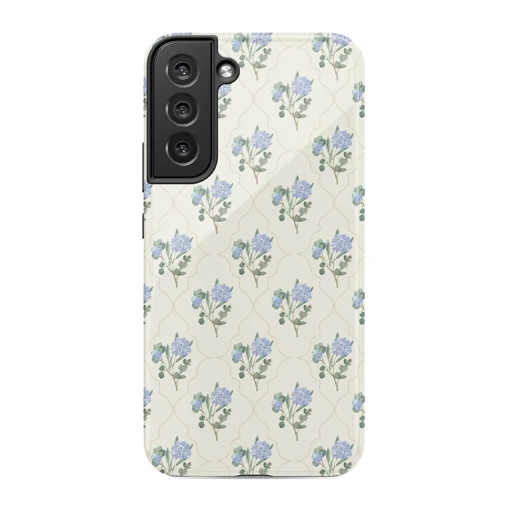 Flash Sale! Vintage Garden | Blue Hydrangea Case  Last Chance!