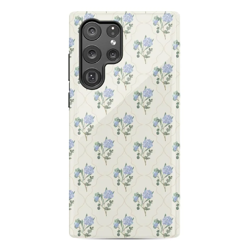 Flash Sale! Vintage Garden | Blue Hydrangea Case  Last Chance!