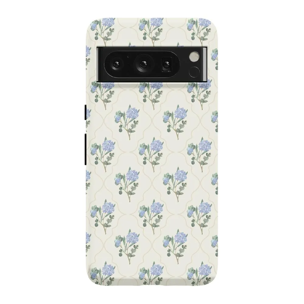 Flash Sale! Vintage Garden | Blue Hydrangea Case  Last Chance!