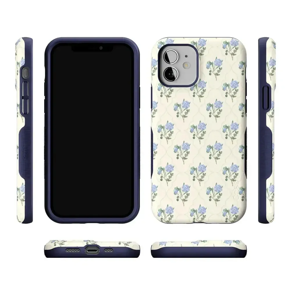 Flash Sale! Vintage Garden | Blue Hydrangea Case  Last Chance!
