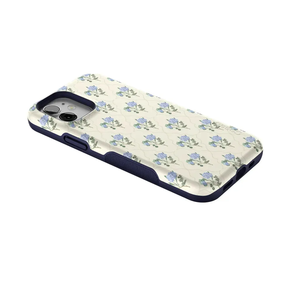 Flash Sale! Vintage Garden | Blue Hydrangea Case  Last Chance!