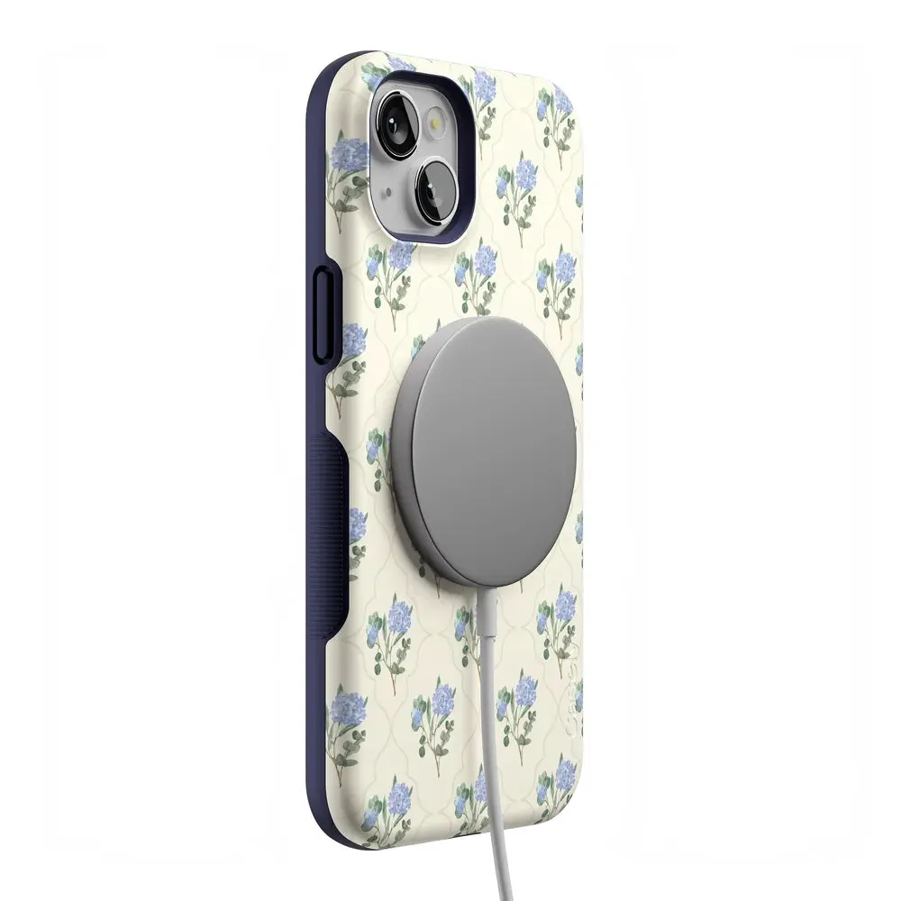 Flash Sale! Vintage Garden | Blue Hydrangea Case  Last Chance!