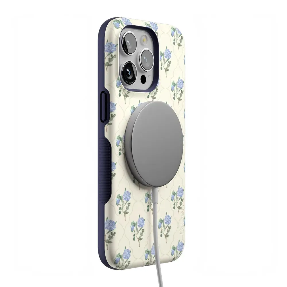 Flash Sale! Vintage Garden | Blue Hydrangea Case  Last Chance!