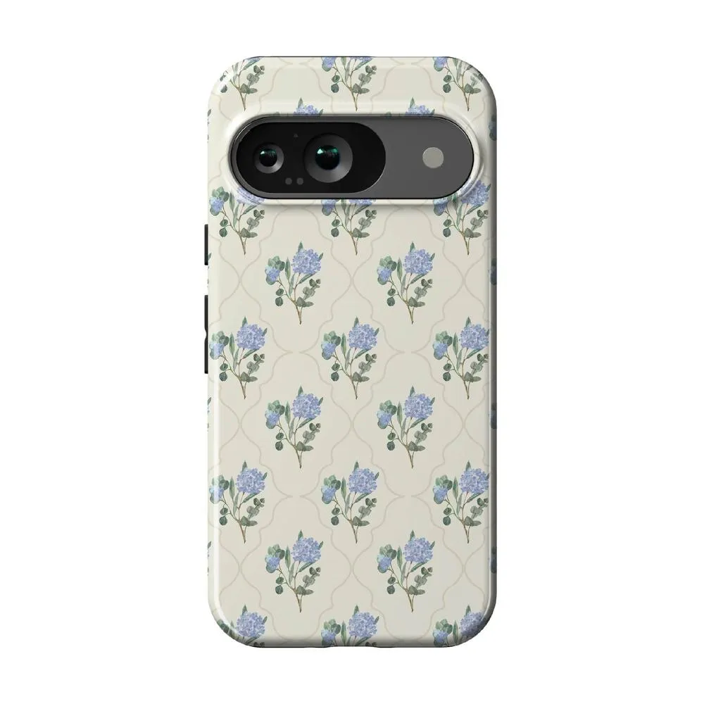 Flash Sale! Vintage Garden | Blue Hydrangea Case  Last Chance!