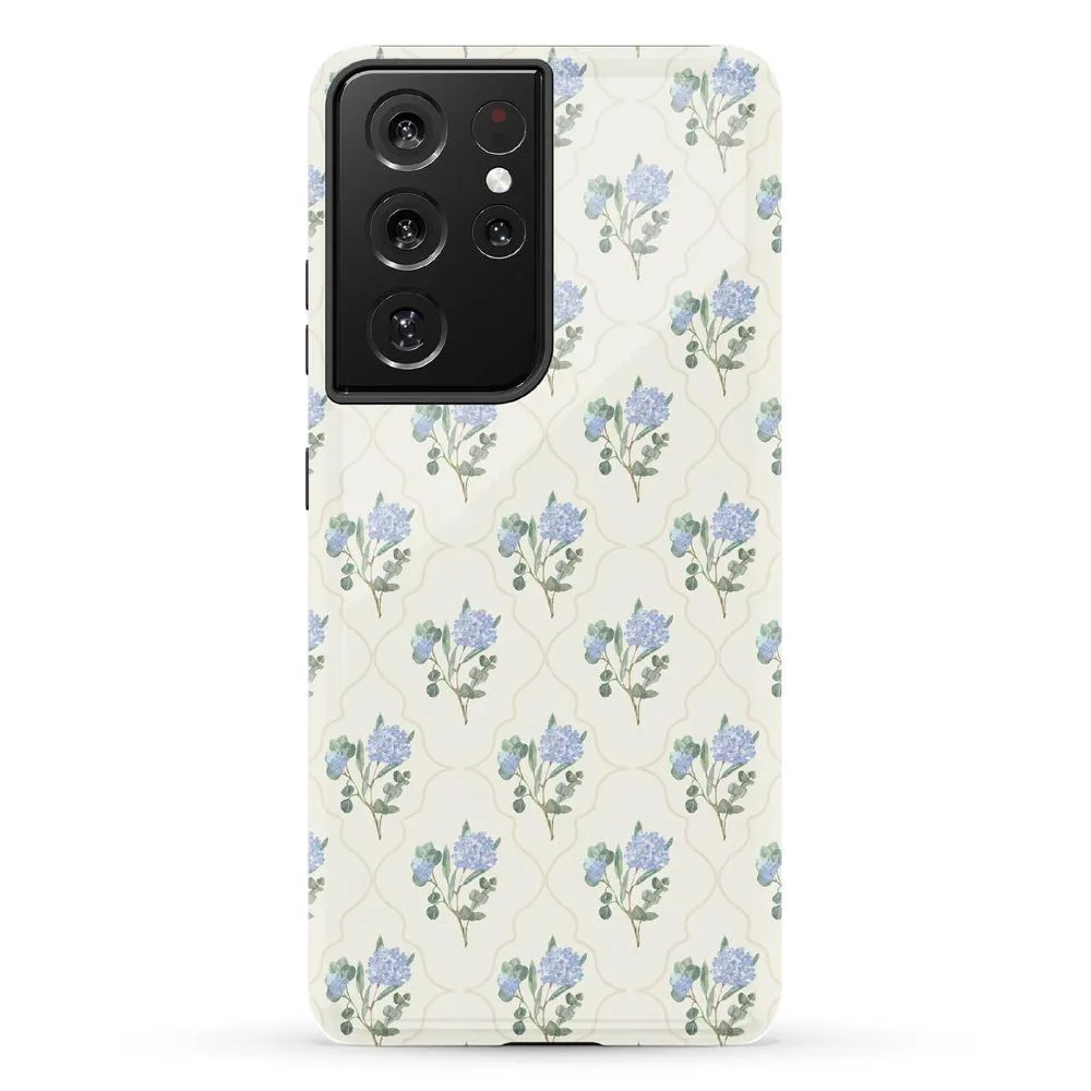 Flash Sale! Vintage Garden | Blue Hydrangea Case  Last Chance!