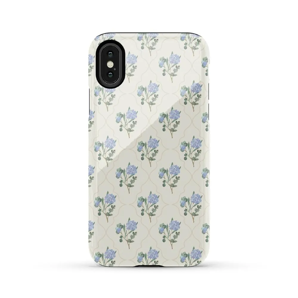 Flash Sale! Vintage Garden | Blue Hydrangea Case  Last Chance!