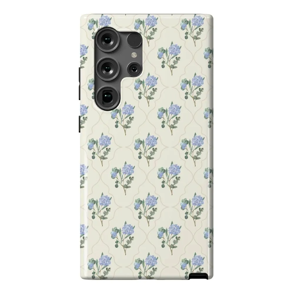Flash Sale! Vintage Garden | Blue Hydrangea Case  Last Chance!