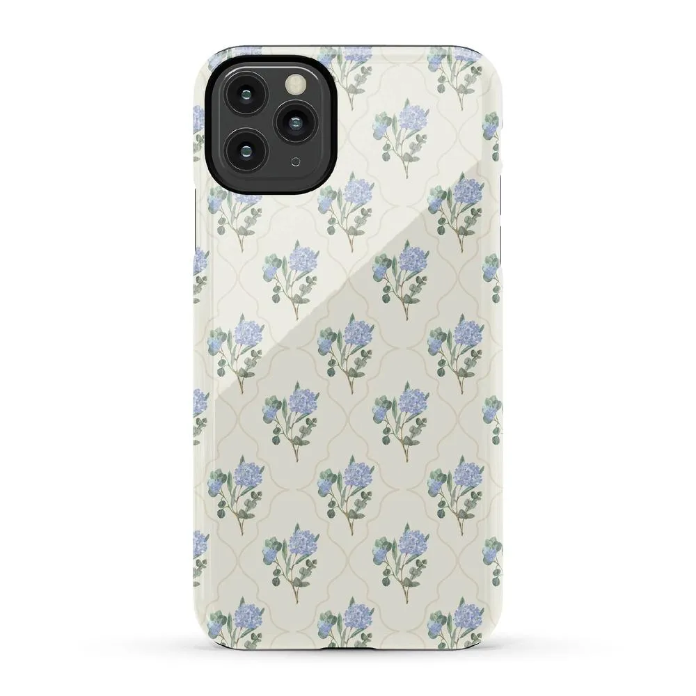 Flash Sale! Vintage Garden | Blue Hydrangea Case  Last Chance!