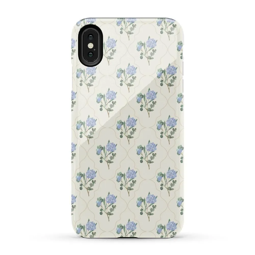 Flash Sale! Vintage Garden | Blue Hydrangea Case  Last Chance!