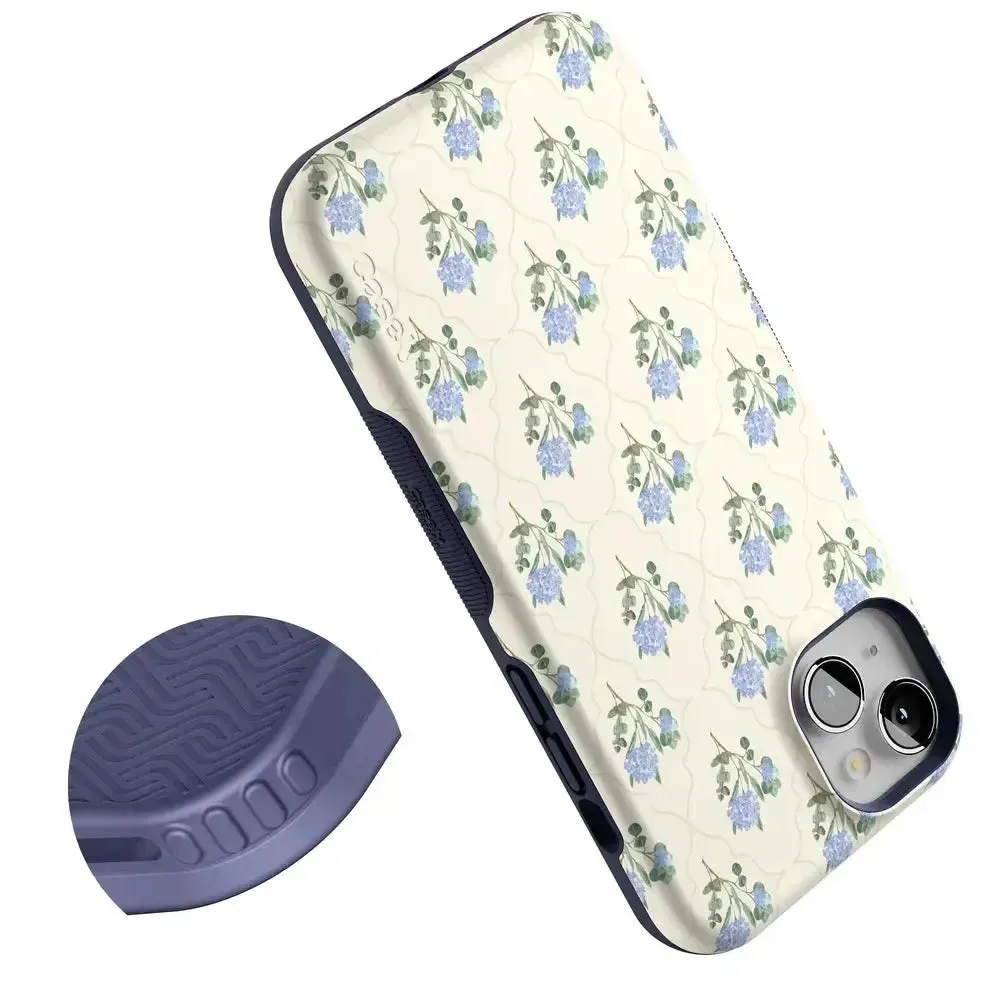 Flash Sale! Vintage Garden | Blue Hydrangea Case  Last Chance!
