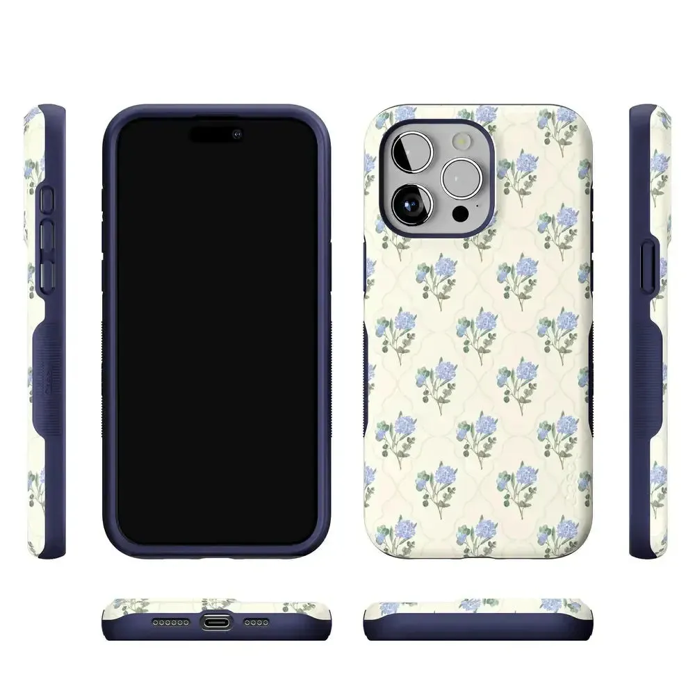Flash Sale! Vintage Garden | Blue Hydrangea Case  Last Chance!