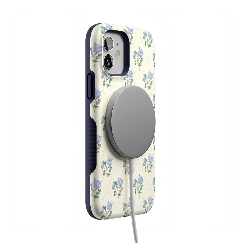 Flash Sale! Vintage Garden | Blue Hydrangea Case  Last Chance!