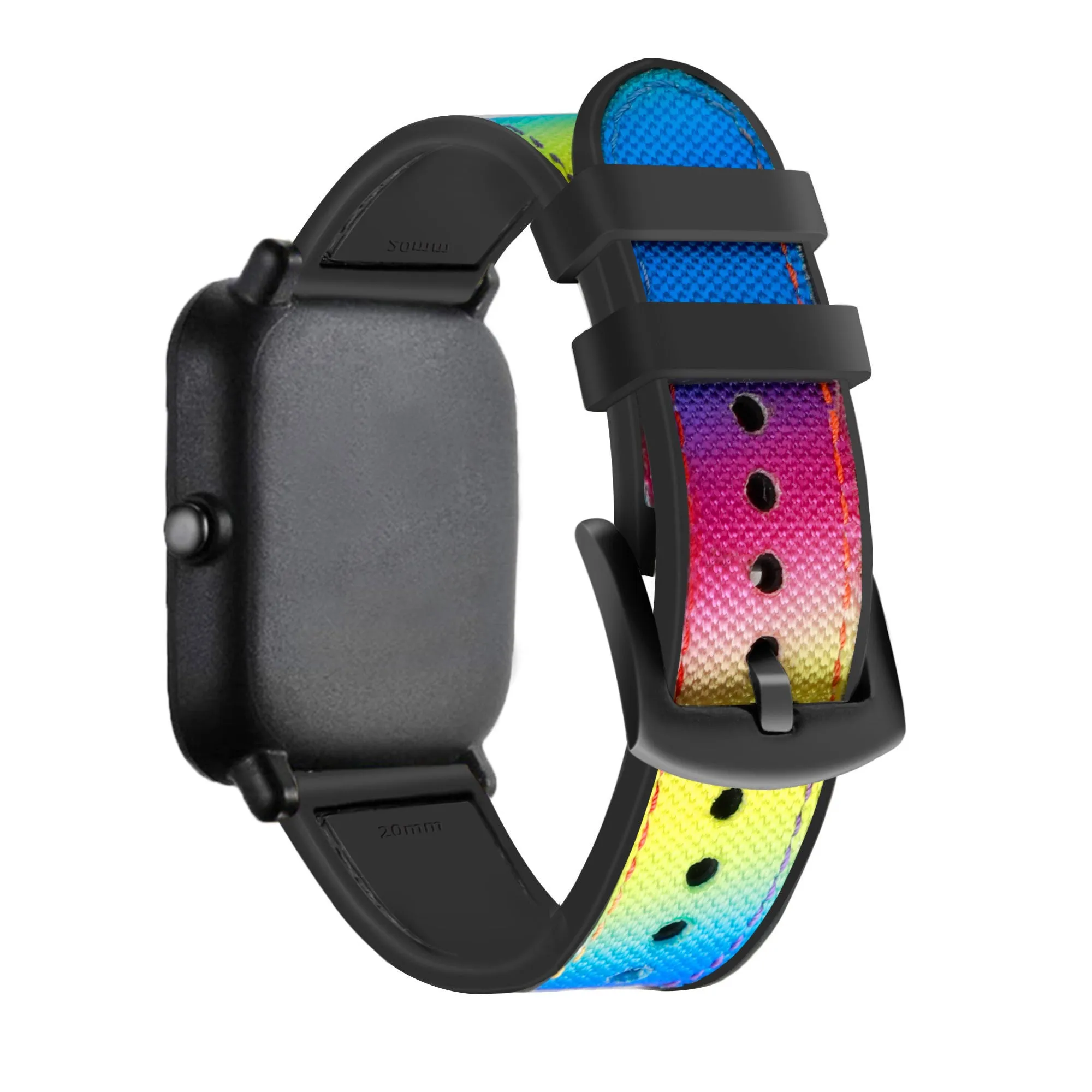 Flash Sale Xiaomi Amazfit GTS 2 Hybrid Nylon Strap (Multicoloured)  Almost Gone!