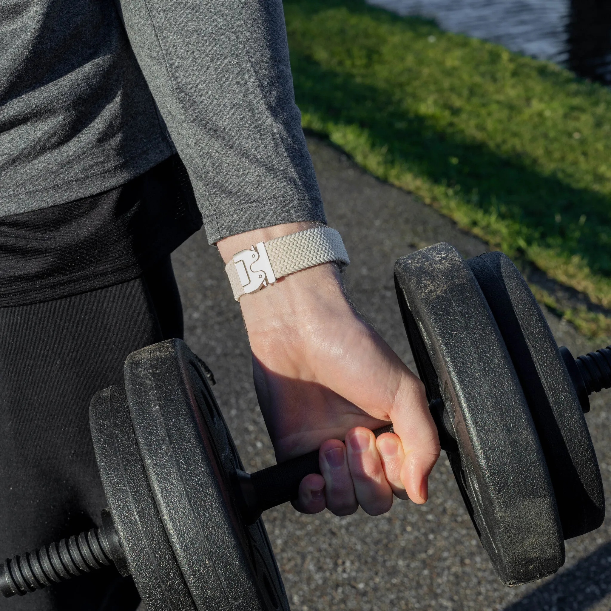 Flash Sale Xiaomi Amazfit GTS Braided Strap with P-Buckle (Starlight)  Going Fast!