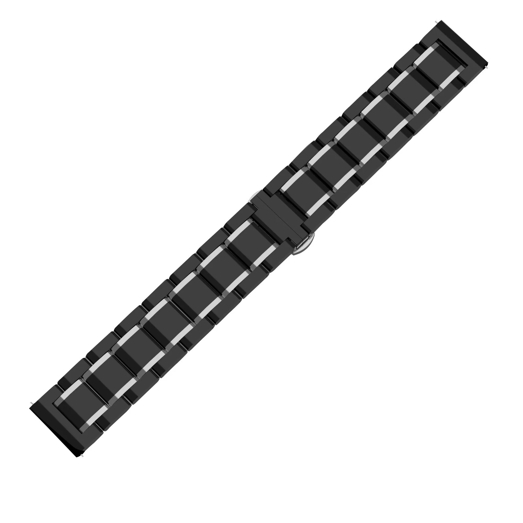 Flash Sale Xiaomi Amazfit GTS Ceramic/Steel Strap (Black/Silver)  Limited Stock!