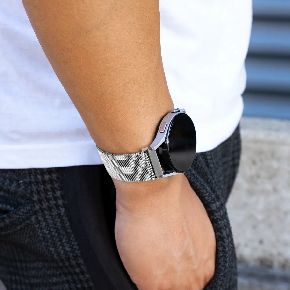 Flash Sale Xiaomi Amazfit GTS Milanese Strap (Silver)  Going Fast!